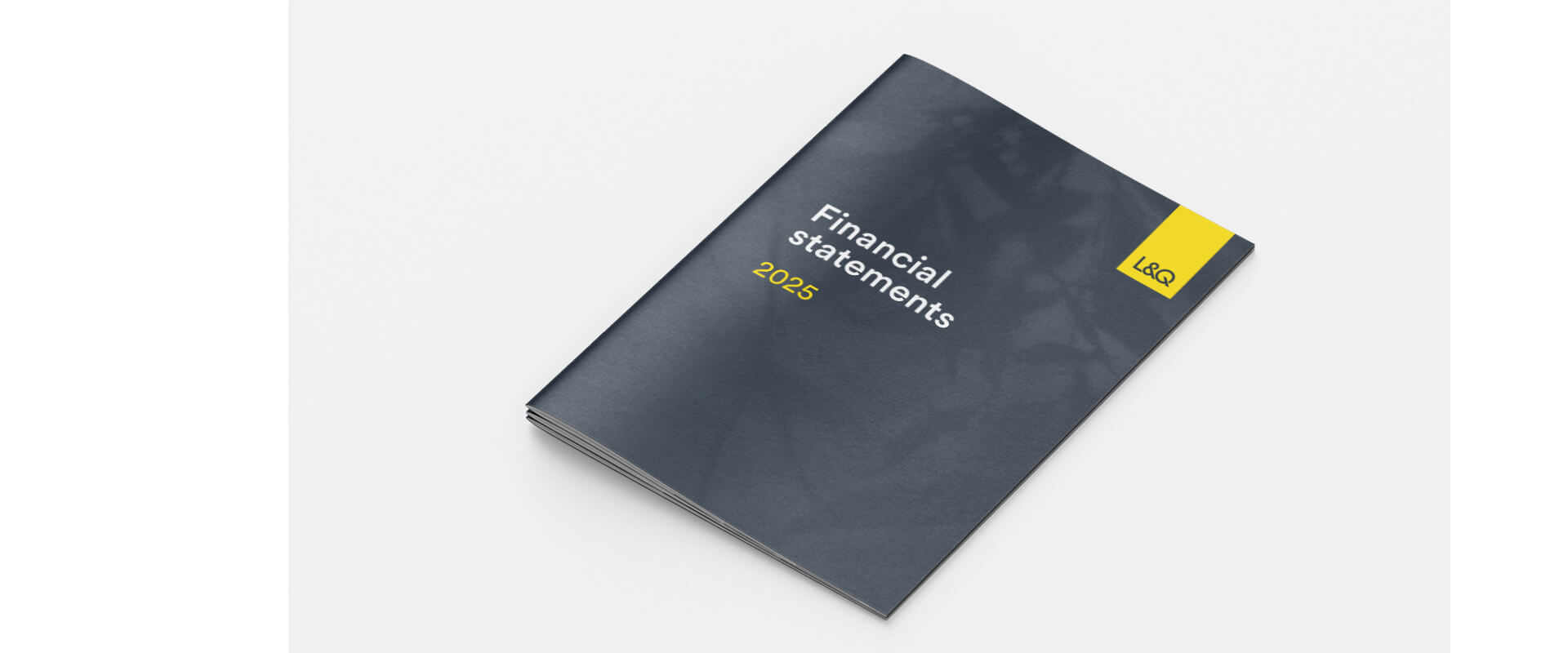 The front cover of L&Q's financial statements 2024/25